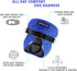 Comfort Fit No Pull Dog Harness, Blue XS, Soft Padded Vest with 2 Leash Clips, Adjustable Buckles