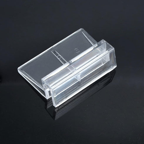 Saim Acrylic Aquarium Cover Clip, 8 PCS Clear Support Holder for Rimless Aquariums