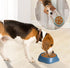 Slow Feeder Dog Bowl - Anti Gulping Healthy Eating Interactive Bloat Stop Fun Alternative Pet Feeding Bowl