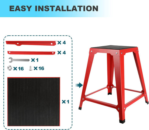 18 Inch Plyometric Platforms Boxes Step Up for Exercise Fitness Jump Box Jumping Plyo Box for Home Gym Training