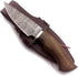 Handmade Damascus 10" Steel Bowie Knife for EDC, Hunting, Survival, Camping, Skinning, Bushcraft, Fishing.
