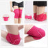 Soft Kneepads Cotton Volleyball Tennis, 1 Pair Women’s Knee Protector Guards for Athletic Use, Rose, Size S