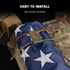Tactical Flag Bungee Elastic Fastener Strap Shock Cord for Molle Webbing Loop Cord Lock