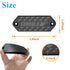 RugaijeffPooda 68lbs (2pack) Gun Magnet Rated Magnetic Gun Mount, Rubber Coated Firearm Holder for Rifle Pistol