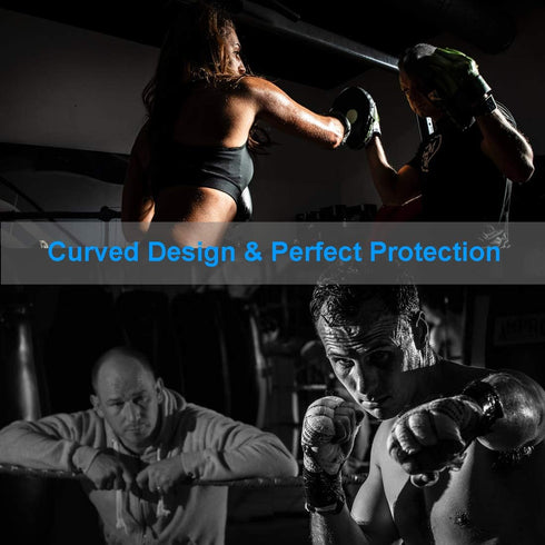 ZooBoo MMA Gloves, Half-Finger Boxing Fight Gloves with Adjustable Wrist Band, UFC Gloves for Training