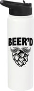 Beer Brewing Gift Idea Homebrewing Craftbeer Beer'd Graphic Homebrewing Winemaking Brewery Craftbeer Hop Stainless Steel Insulated Water Bottle