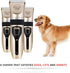 Heavy Duty Pet Grooming Clippers Kit, Low Noise Ceramic Material, Suitable for Small Dogs, Cats, and Birds