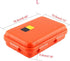 Yosoo Outdoor Waterproof Survival Storage Box Case for Fishing, Small Magnetic Waterproof Container