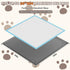 24" 24" Pee Pad Holder for Dogs Fits Up to x Training Pads Silicone Puppy Pad Holder Tray Non-Slip Dog Pad Holder