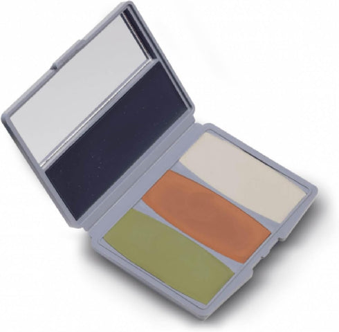 Hunters Specialties Camo-Compac Makeup Kit, Pocket Size, Long-Lasting, Easy-to-Use, 3/4/5 Color for Hunting