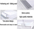 Tfwadmx Pet Small Rabbit Litter Box Toilet, Bunny Rectangle Potty Trainer, Corner Litter Box Pet Pan for Small