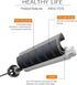 Skipping Rope with Ball Bearings - Adjustable Jump Rope Cable with 6” Memory Foam Handles for Aerobic Exercise