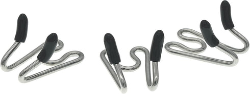 Herm Sprenger Stainless Steel Dog Collar with Swivel D-Ring, 3 Extra Links, for Small Medium Large Dogs