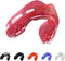 SAFEJAWZ Mouthguard for Braces, Upper & Lower Protection, Remoldable Mouth Guard with Case for Boxing, Basketball,