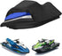 Heavy Duty 420D Waterproof Jet Ski Cover, 136'' to 147'', Adjustable Windproof Strap & Anti-UV for