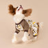 Fitwarm Monkey Dog Pajamas, Cute Dog Clothes for Small Dogs, 100% Breathable Cotton, Brown, Medium, Boy Girl