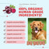 CocoTherapy Red Velvet Coco-Milk Bones - 3 Pack, 6 Ounces Each, USDA Organic