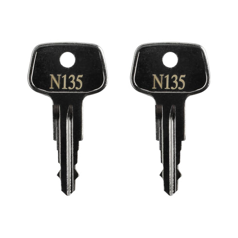 Key for Thule Key Replacement,for Roof Racks, Carriers, Crossbars Key etc,(Codes N135)