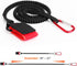 Paddle Leash Safety Bungee Rod Holder with Innovative Gel Grip for Kayaking, Canoeing Gear