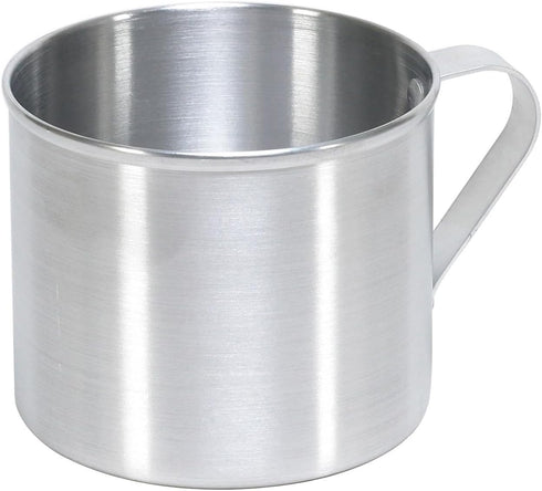 IMUSA USA Aluminum Mug for Stovetop Use or Camping, 1.25-Quart, Silver