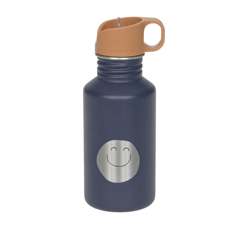 Lassig LSSIG Little Gang Smile Stainless Steel Water Bottle, BPA-Free, 500 ml, Children's