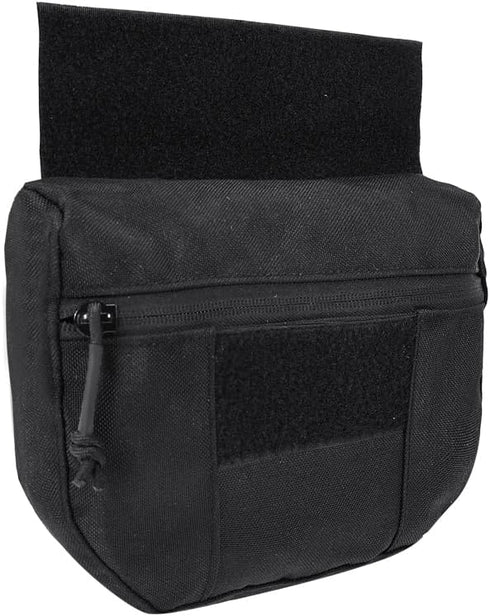 Tactical Dump Drop Pouch Utility Pouch with Hook & Loop for AVS JPC CPC Tactical Vests and Chest Rig