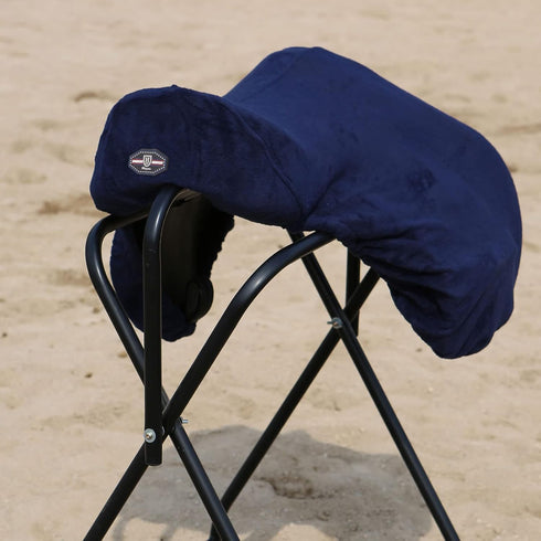 Harrison Howard Essential Fleece Horse Saddle Cover - Reliable Protection for Dressage Saddle, Machine Washable