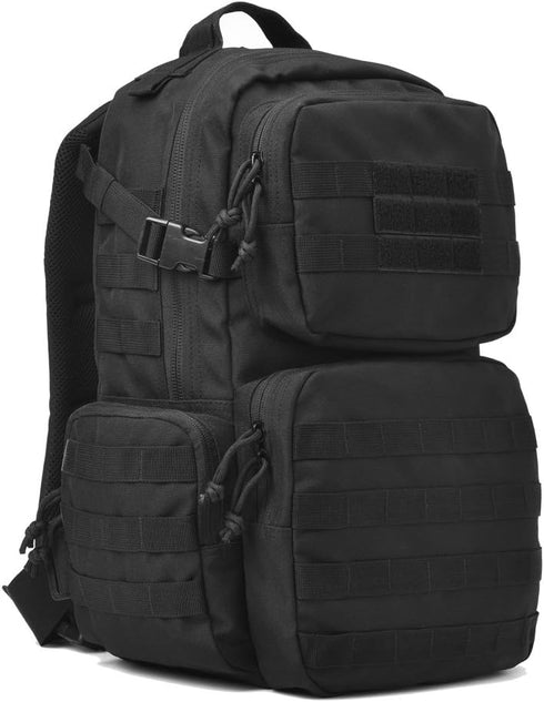 REEBOW GEAR Military Tactical Backpack, Army Assault Pack Molle Bug Bag for Outdoor Sport Travel Hiking