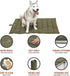 Outdoor Dog Bed, Waterproof, Washable, Large Size, Durable Portable Camping Travel Pet Mat