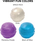 Furhaven 3-Pack 2.5" Squeaky Ball Dog Toys for Small/Medium Dogs, Fetch 'N Fun TPR Squeaky Ball Toy Set