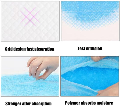 ZJYXJK Large,32"X36"Pee Dogs,60 Count Dog Pee Pads Extra Pads for Puppy Pads,Training Pads for Dogs Absorbent