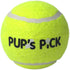 Pup’s Pick Squeaky Tennis Balls for Dogs, 12-Pack 2.5" in Bright Colors (Yellow Blue Pink Orange), Fun Fetch Balls with