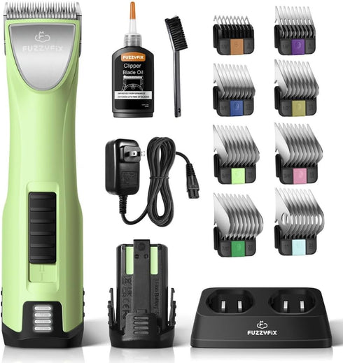 Dog Grooming Kit, 4 in 1 Pet Clippers for Grooming Supplies, Cordless