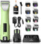 Dog Grooming Kit, 4 in 1 Pet Clippers for Grooming Supplies, Cordless