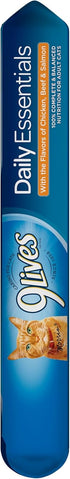 9Lives Daily Essentials Dry Cat Food, 12 lb Bag, Chicken, Beef & Salmon Flavors