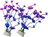 4 Pcs Green Artificial Plastic Plants Fish Tank Plants Fish Aquarium Decoration (Purple) by OZXNO