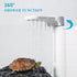 UPETTOOLS Turtle Filter Internal Filter for Reptiles Tank, Low Level Filter for Small Fish, Turtle, Shrimp Tanks