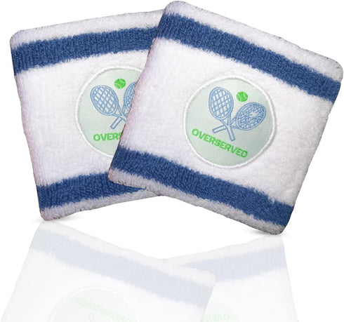 Sweatbands Set for Pickleball, Golf, Tennis - Great Gift Including Wrist and Head Sweatbands