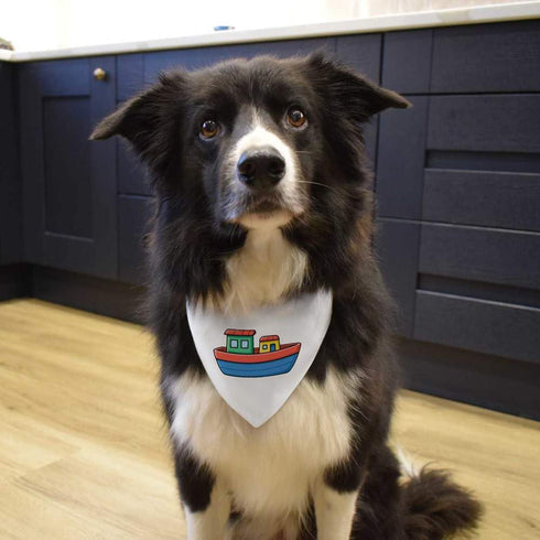 Azeeda (PD00080272) Large 'Toy Boat' Dog/Cat/Pet Bandana