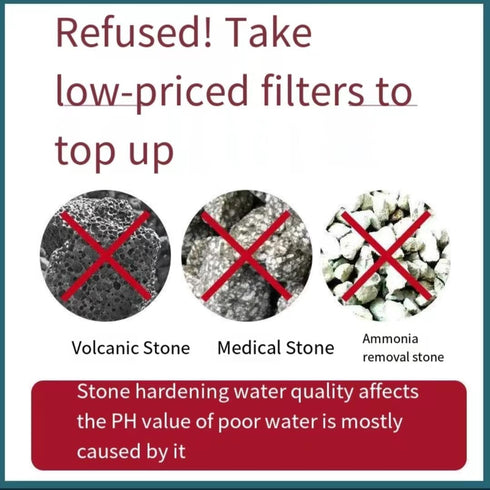 1000g, 2.2lb Aquarium Bio Media, 6 in 1 Ceramic Filter Media for Sump Filter, Activated Carbon Bio Balls