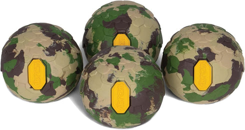 (Set 4), 55mm, Helinox Chair Stabilizing Vibram Rubber Ball Feet of Field Camo