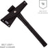 SOG FastHawk Polished Tomahawk - Tactical Axe with Sheath for Throwing, Camping, Hunting