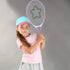 LITIAN Pink Tennis Racket for Kids 2-10 Years Old - Lightweight and Durable 17”19”21”23”25” for Beginners