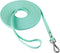Dog Training Long Leash, Waterproof Heavy Duty Outdoor Recall Lead, 10ft 15ft 20ft 30ft 50ft, Mint Green (30FT)