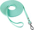 Dog Training Long Leash, Waterproof Heavy Duty Outdoor Recall Lead, 10ft 15ft 20ft 30ft 50ft, Mint Green (30FT)