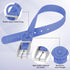 Wisedog Waterproof Dog Collar: Multiple Adjust 7" to 23.6", Soft Rubber Coated Webbing for Small Medium Large Dogs