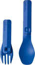 humangear GoBites Click | Portable & Convertible Travel Utensils | Collapsible Fork and Spoon for Camping