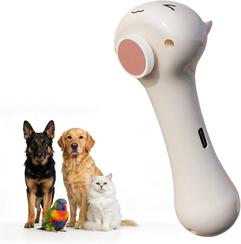 FifthLeaf Quiet Dog Nail Grinder with Dog Nail File, Low Vibration Rechargeable Pet
