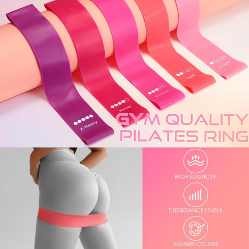 Set 6 Set 14 Arrowbash of Style Pilates Home Equipment Pilates Essential Kit Workout Accessories Magic Circle Mini