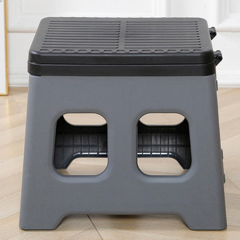 Healifty Portable Car Folding Toilet with Lid, Foldable Travel Potty for Camping and Outdoor Use, Portable Emergency